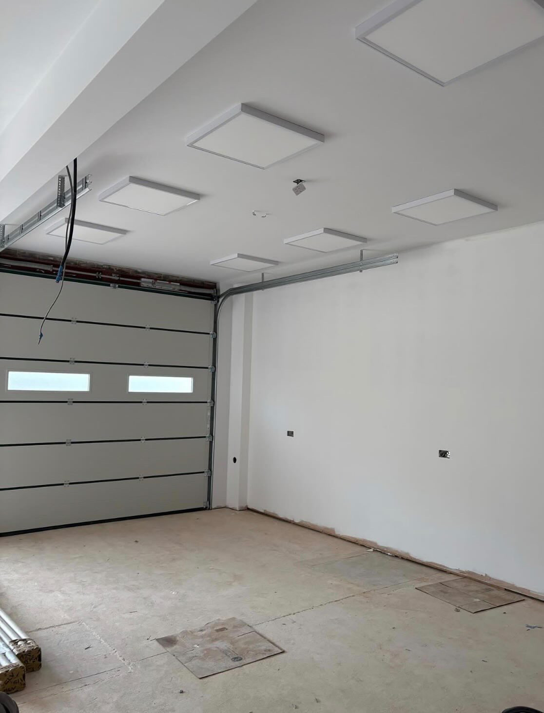 Garage LED lighting install