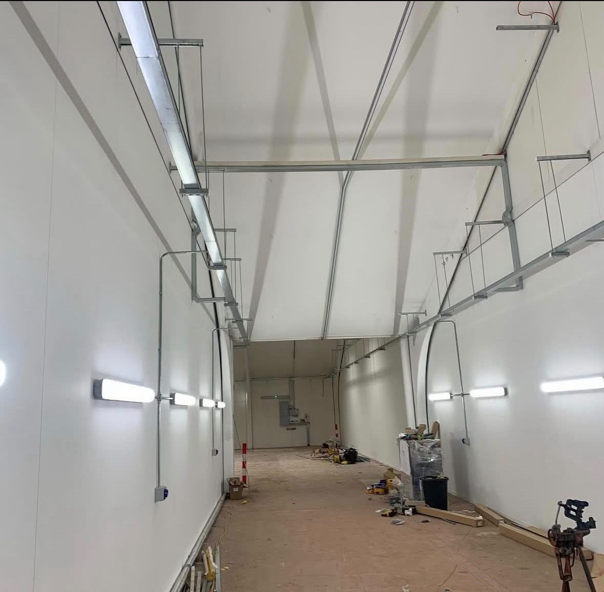 Commercial electrical installation